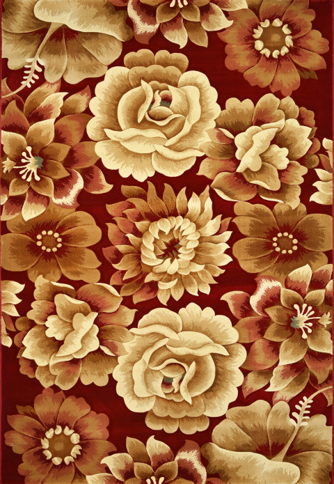 Machine-Woven & Hand-Finished Rug