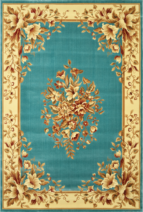 Machine-Woven & Hand-Finished Rug
