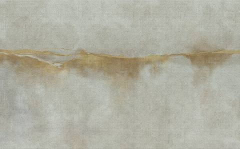 Water-Based Art Paint Wallpaper - Floating Gold Shimmer