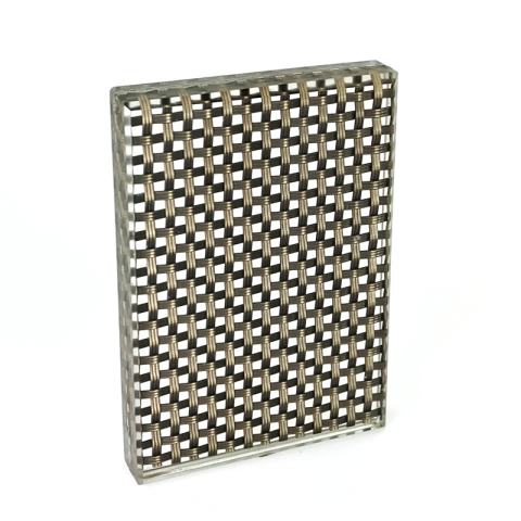 Metal Mesh Laminated Glass