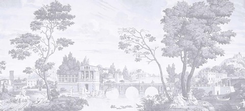 Digital Print Wallpaper - Western Art