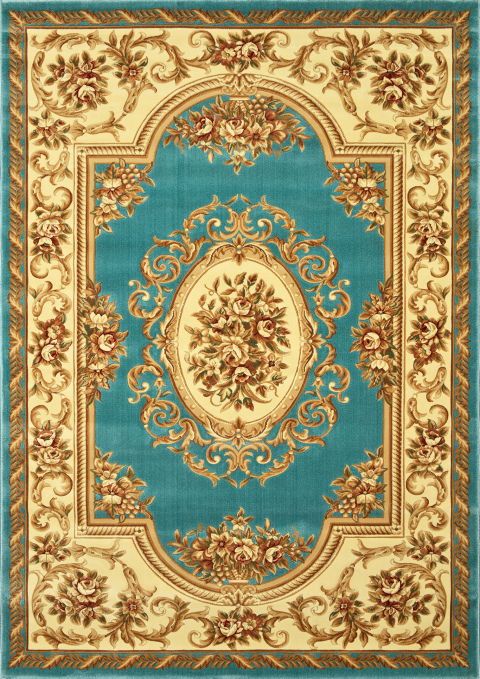 Machine-Woven & Hand-Finished Rug