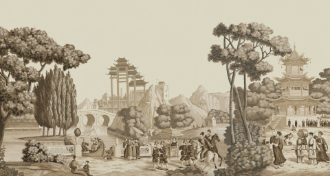 Western Art Printed Mural