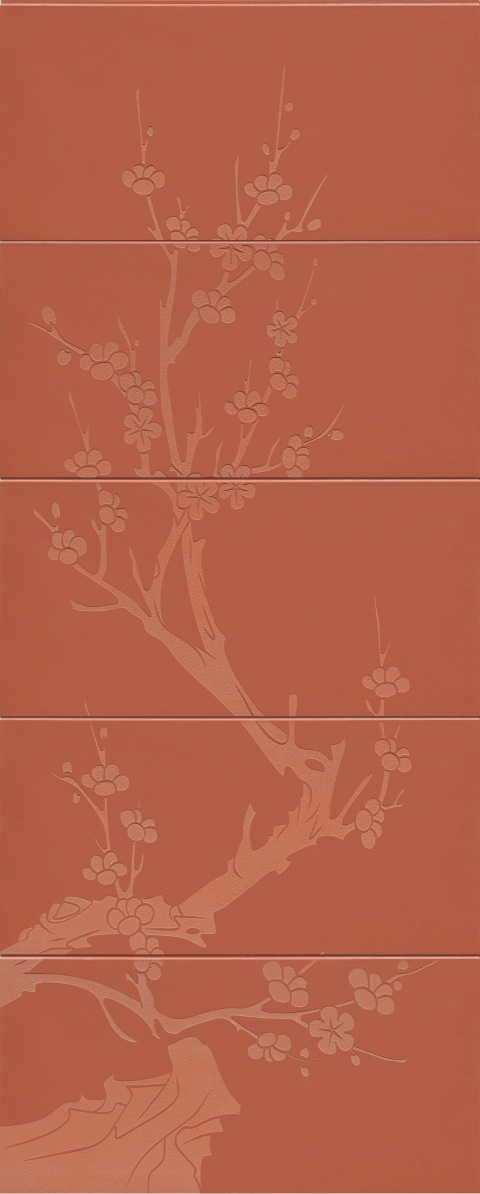 Pattern Engraved Brick
