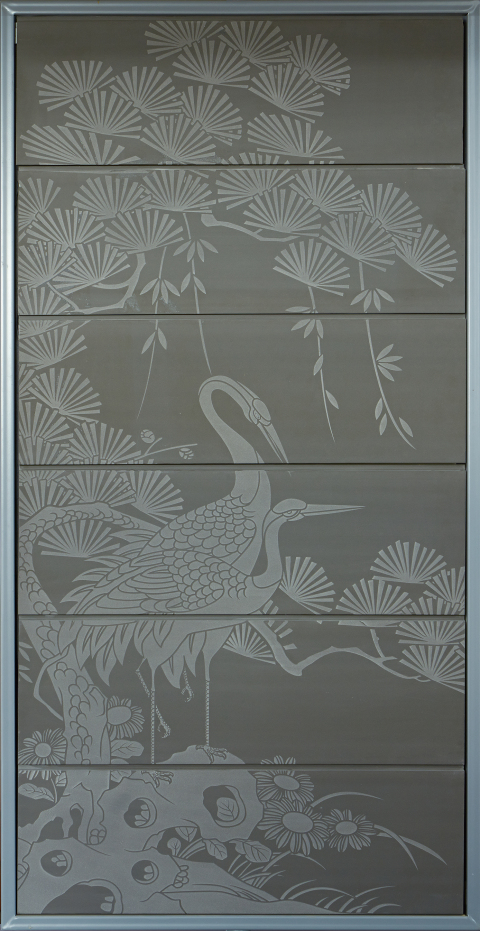 Pattern Engraved Brick