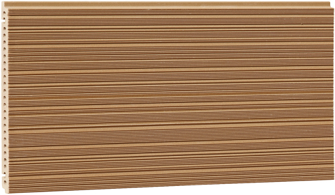 Grooved Terracotta Panel