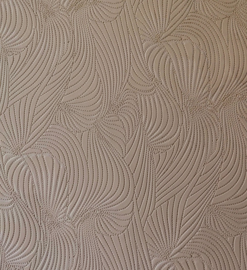 Embossed genuine leather