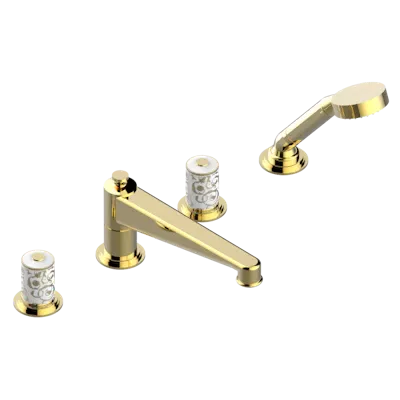 4-Hole Deck Mounted Faucet