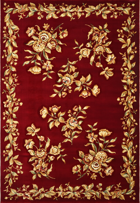 Machine-Woven & Hand-Finished Rug