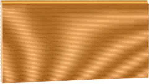 Grooved Terracotta Panel