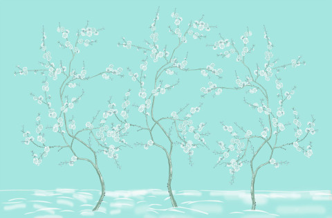 Digital Print Wallpaper - Chinese Art