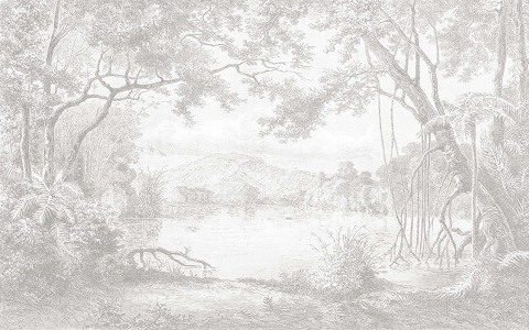 Digital Print Wallpaper - Western Art