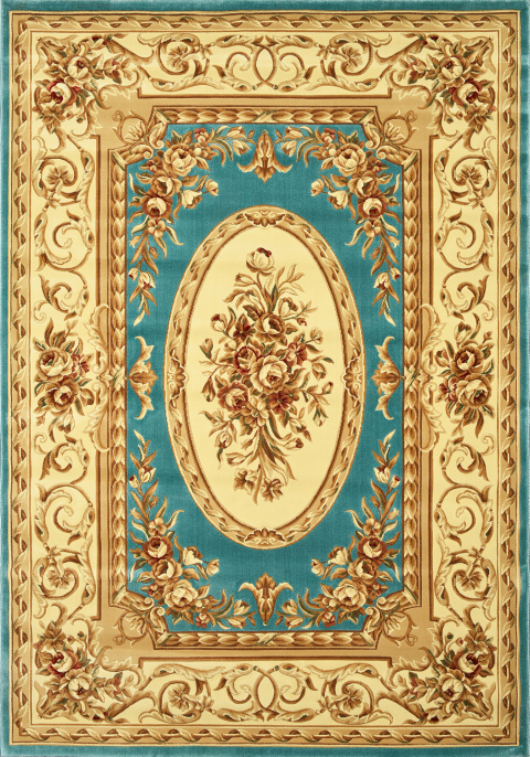 Machine-Woven & Hand-Finished Rug