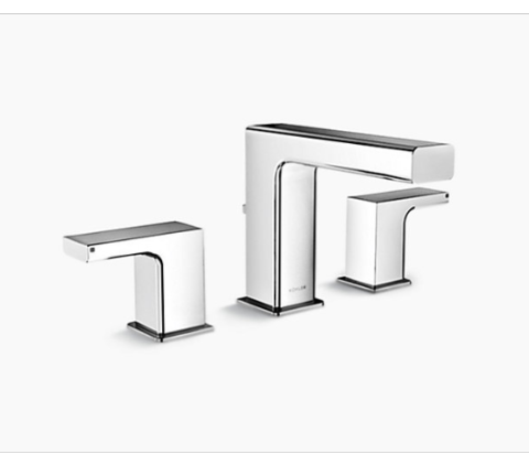 Double Lever Basin Faucet