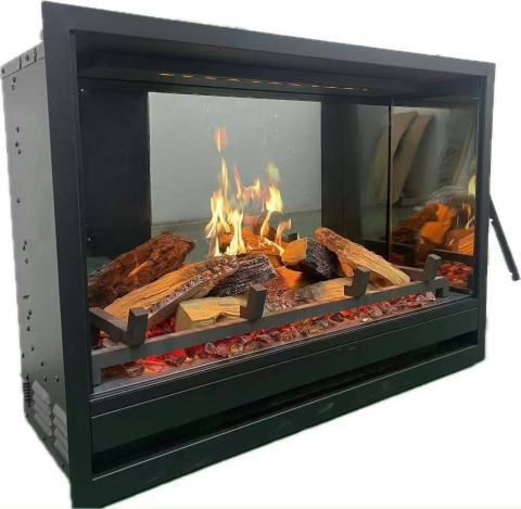 LUMO Holographic Electric Fireplace