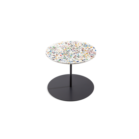 Polka Dot Round Coffee Table