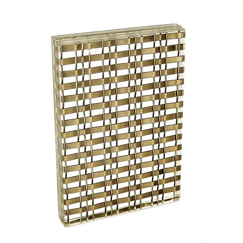 Metal Mesh Laminated Glass