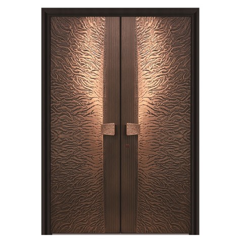German Copper-Fusion Armored Door - Double Doors