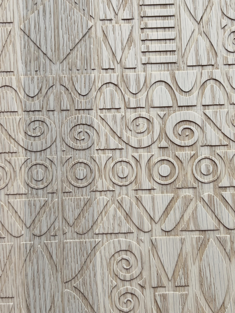 Solid Wood Texture Board