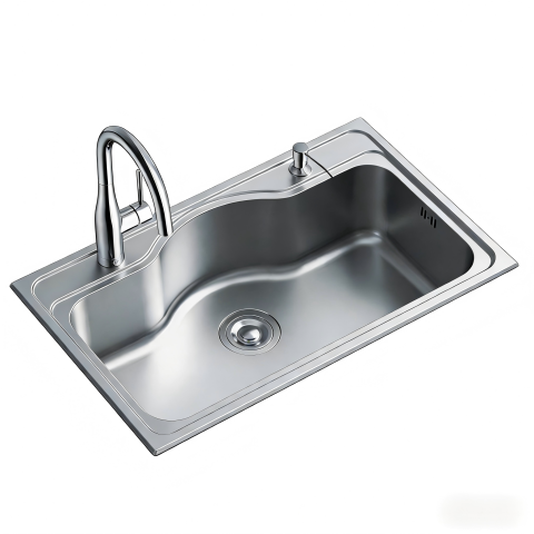 Stainless Steel Single Bowl Kitchen Sink