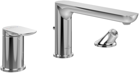3-hole Tub Mounted Bath Faucet