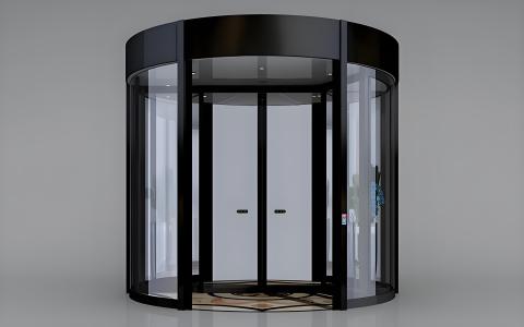 Automatic Revolving Door