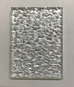Heat-Fused Water Ripple Glass