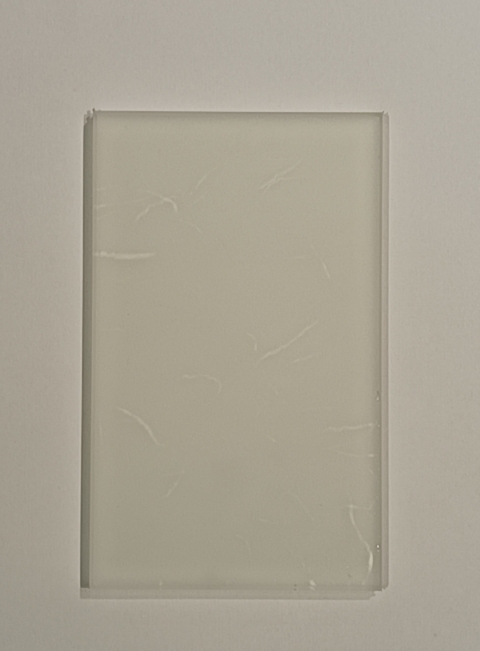 Washi Paper Laminated Glass
