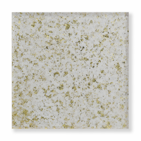 Fused Gold Foil Glass