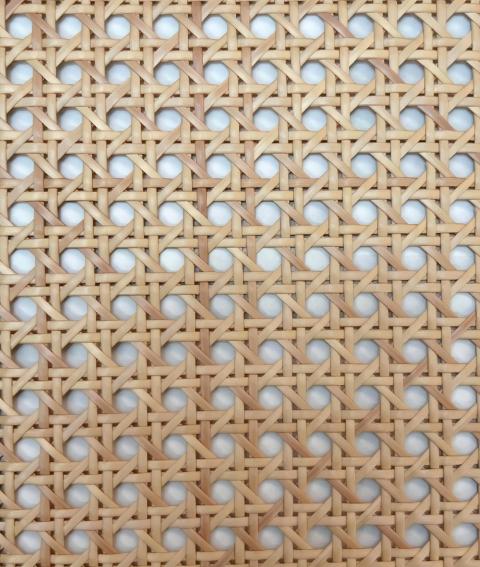 Faux Rattan Weave