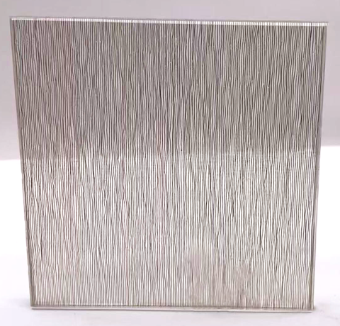 5mm+5mm Double-Sided Ultra-Clear Wired Glass