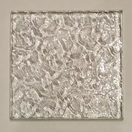 Heat-Fused Water Ripple Glass