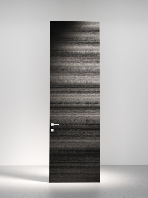 Carved Texture Solid Wood Door