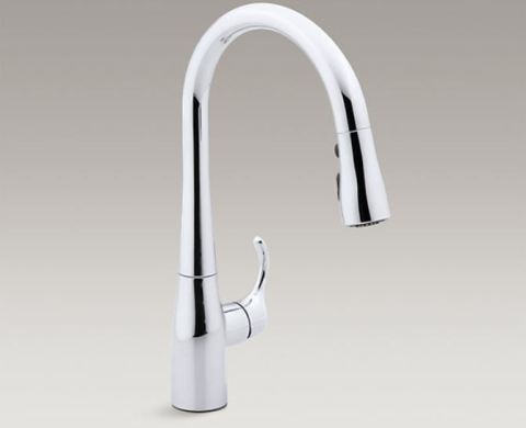 Single Lever Bottom Pull-Out Kitchen Faucet