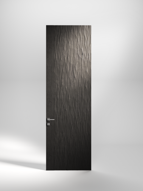 Carved Texture Solid Wood Door