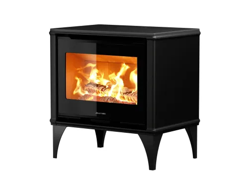Freestanding Wood-Burning Fireplace