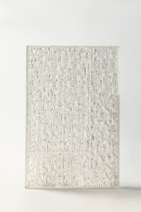 Textured Wired Glass