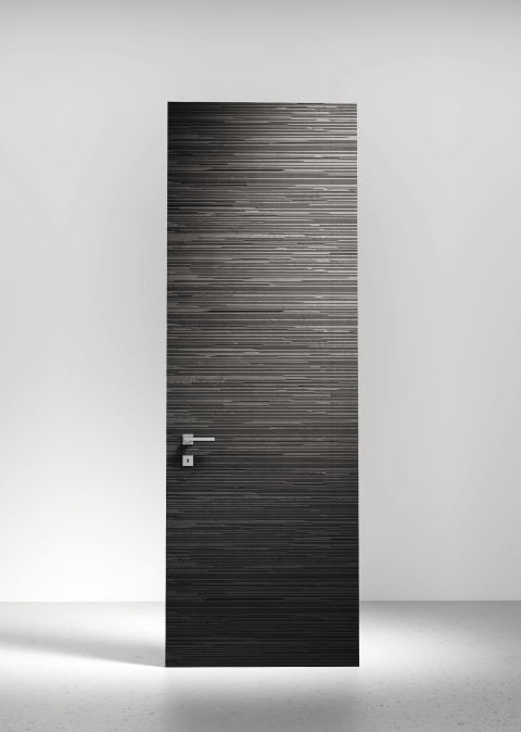 Carved Texture Solid Wood Door