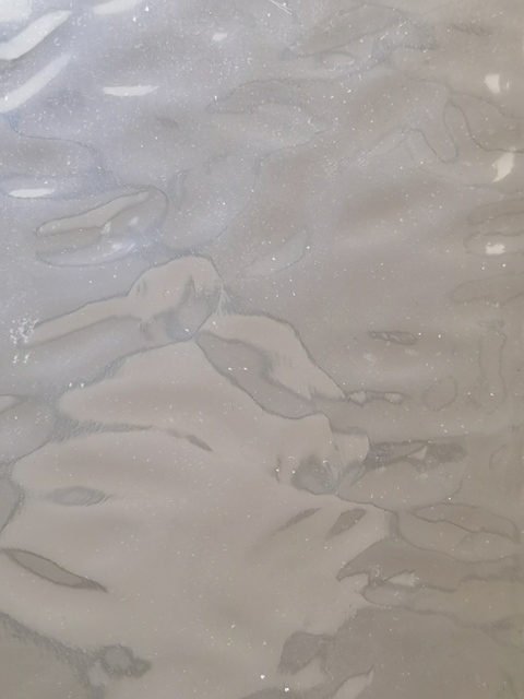 Golden Sand Mirror Back Glass