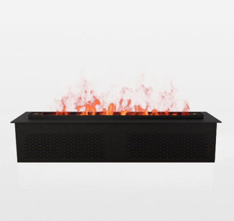 Smart Antibacterial 3D Water Vapor Fireplace & Humidifier