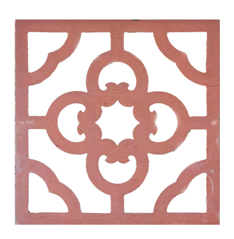 Red Brick Lattice Block