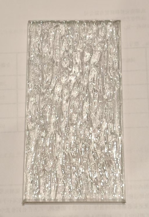 Hot-Melt Wired Glass