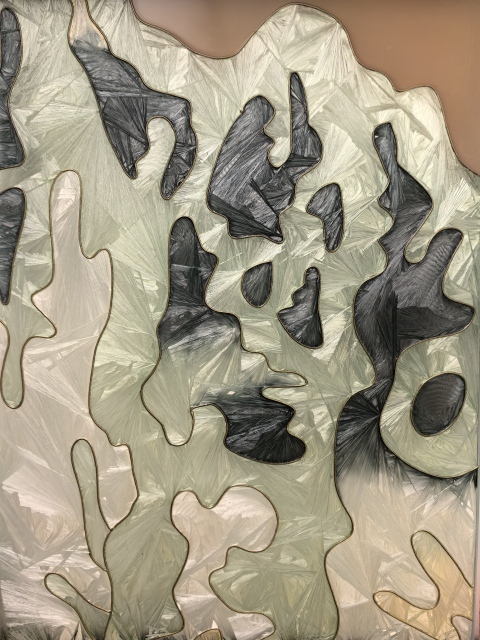 Custom Enameled Art Glass