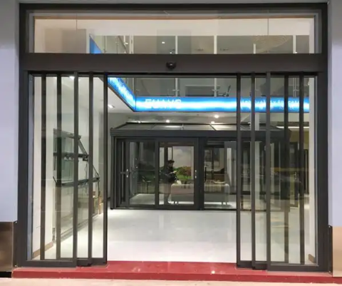 Automatic Telescopic Sliding Door