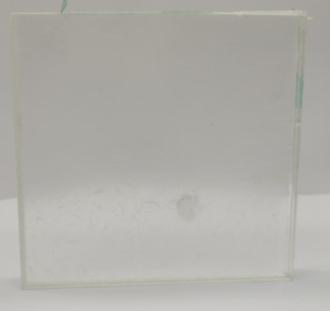 5mm+5mm Ultra-Clear Laminated Glass with Dual-Velvet Washi Paper Interlayer