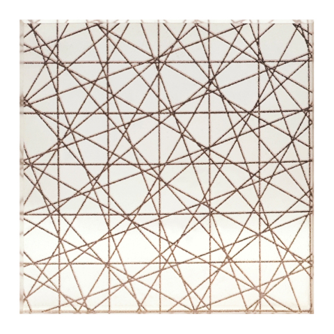 5+5mm Ultra-Clear Double-Frosted Laminated Glass with Custom Pattern