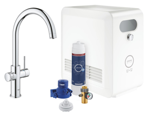 Grohe Blue Professional Kitchen Faucet with Filter & Sparkling