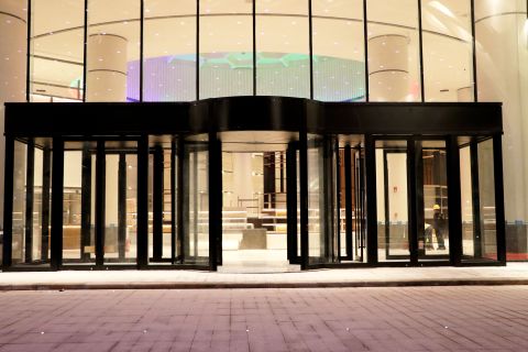 Automatic Revolving Door