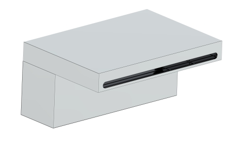 High Flow Waterfall Outlet