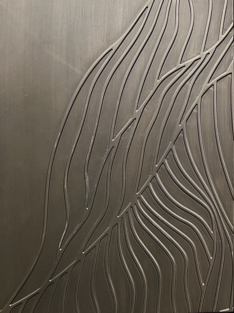 Metallic Paint Texture Board